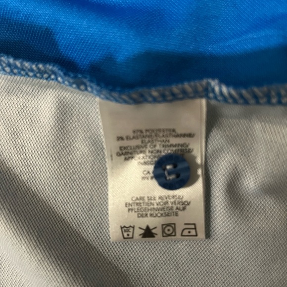 Sligo Royal Blue Striped Men’s Polo shirt in Size Medium - Picture 3 of 3